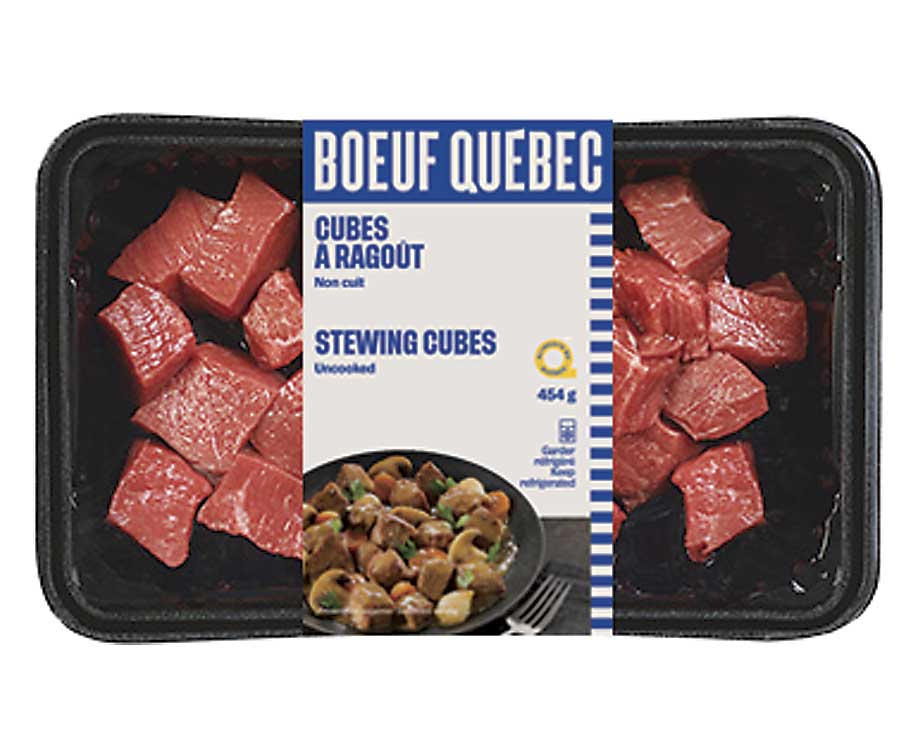 Cubes de boeuf Boeuf Québec